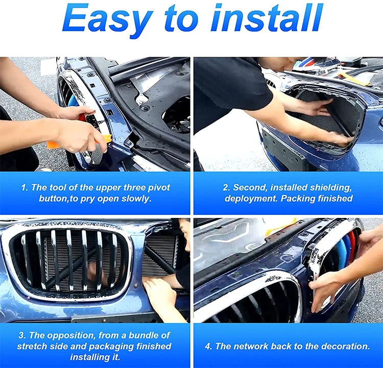 Car Front Grille Trim Strips For BMW 3 4 Series E21 E30 E36 E46 E90 E91 E92 E93 F30 F31 F34 F35 G20 G21 G28 External Accessories Beauty World Shop