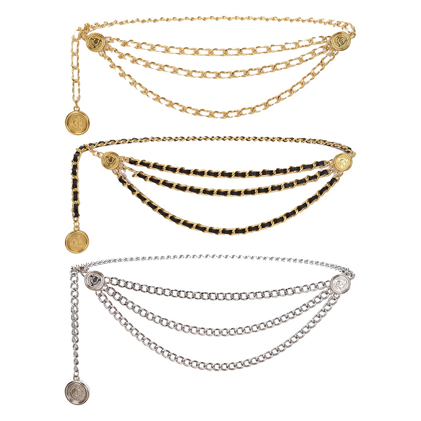 Women's Waist Chain Belt Bridal Wedding Adjustable Tassel Body Jewelry Fashion Accessories for Party Carnival Holiday Beauty World Shop