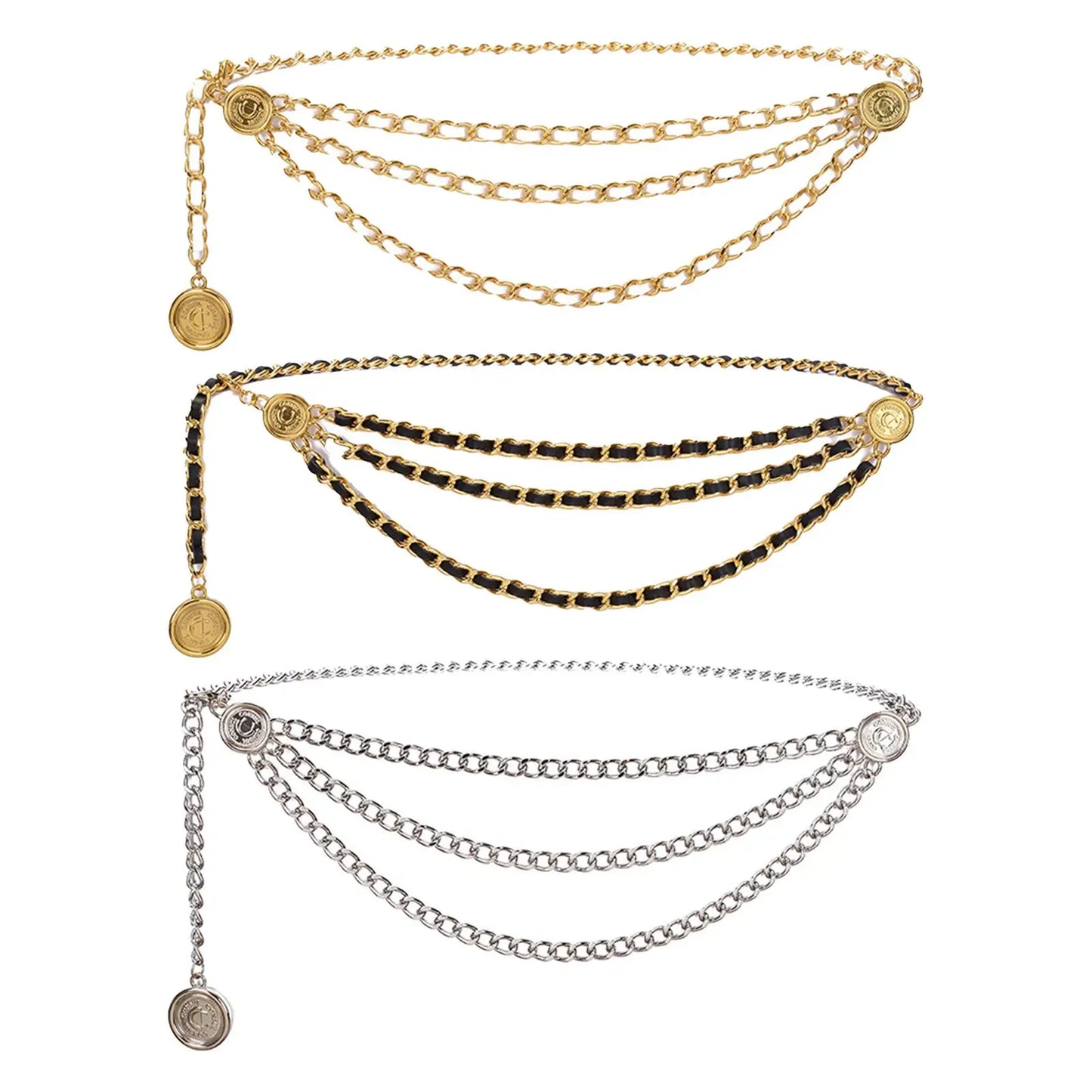 Women's Waist Chain Belt Bridal Wedding Adjustable Tassel Body Jewelry Fashion Accessories for Party Carnival Holiday Beauty World Shop