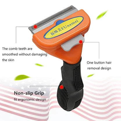 Cat Hair Removal Comb Cat Brush Pet Grooming Brush Dog Comb Cat Hair Massage Comb Cat Hair Remover Cleaning Grooming Cat Combs Beauty World Shop