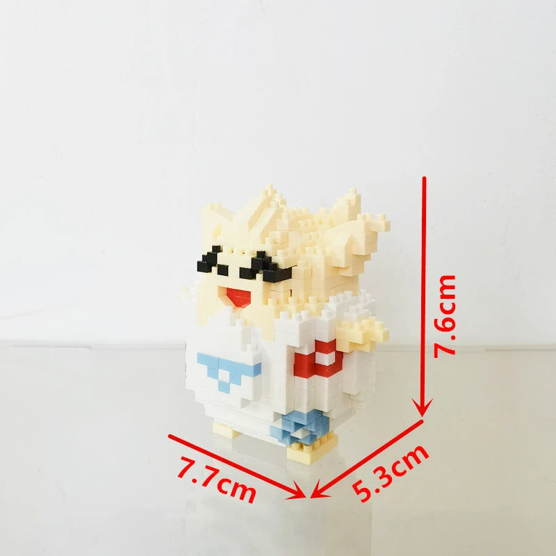 75 Style Building Blocks Assembly Anime Picachu Charizard Doll Blastoise Bulbasaur Gengar Bricks Figures Toy for Kid Gift Beauty World Shop