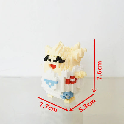 75 Style Building Blocks Assembly Anime Picachu Charizard Doll Blastoise Bulbasaur Gengar Bricks Figures Toy for Kid Gift Beauty World Shop