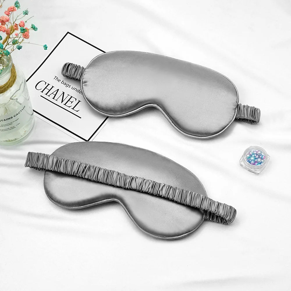 Imitated Silk Eye Patch Shading Sleep Eye Mask Eyepatch Travel Relax Cover Eyeshade Health Sleeping Shield Eye Care Tools Beauty World Shop
