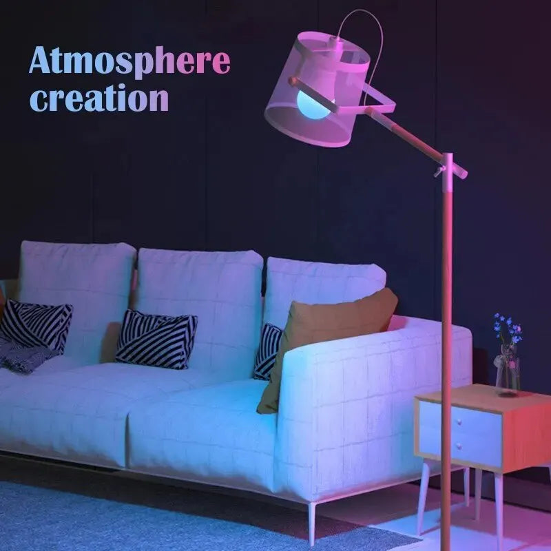 16 Colors RGB Bulb LED Multicolor Bulb E27 220V Household Lighting Dimmable 24 Key Remote Control Smart Lamp Atmosphere Light Beauty World Shop