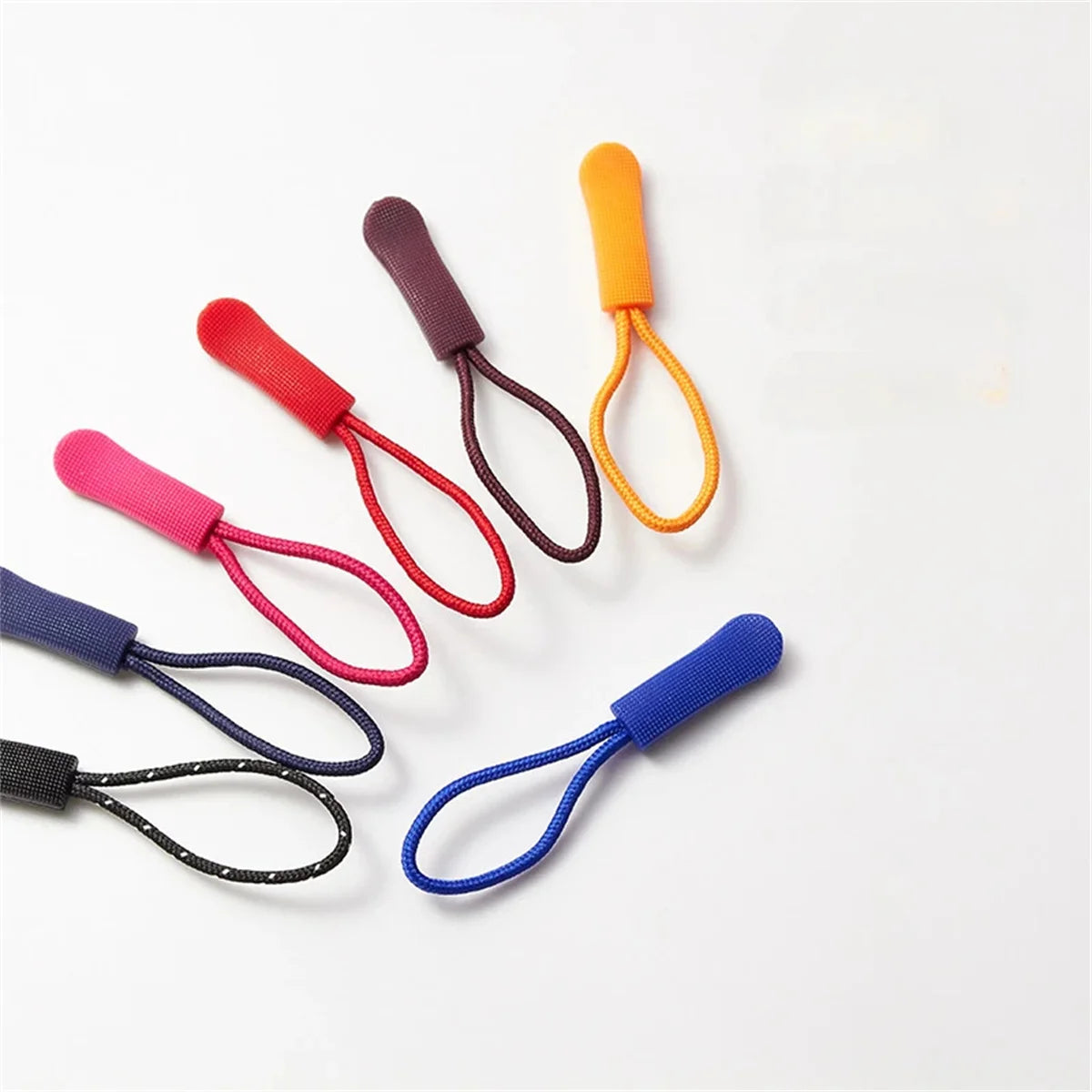 20 pcs zipper tail rope Clothing plastic zipper head zipper rope bag PVC tail strip Beauty World Shop