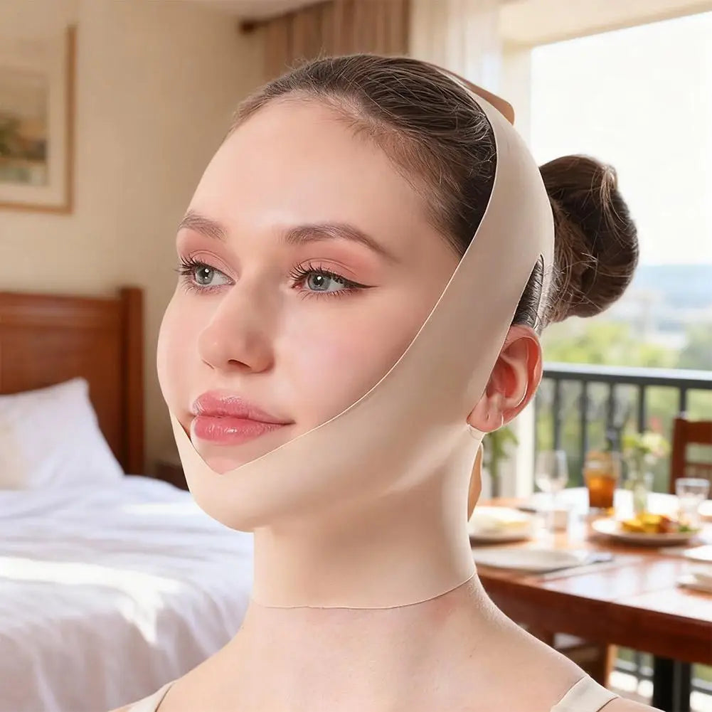 Face V Shaper Facial Slimming Bandage Relaxation Lift Up Belt Shape Lift Reduce Double Chin Face Thining Band Massage Hot Sale Beauty Trend Shop