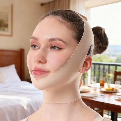 Face V Shaper Facial Slimming Bandage Relaxation Lift Up Belt Shape Lift Reduce Double Chin Face Thining Band Massage Hot Sale Beauty Trend Shop