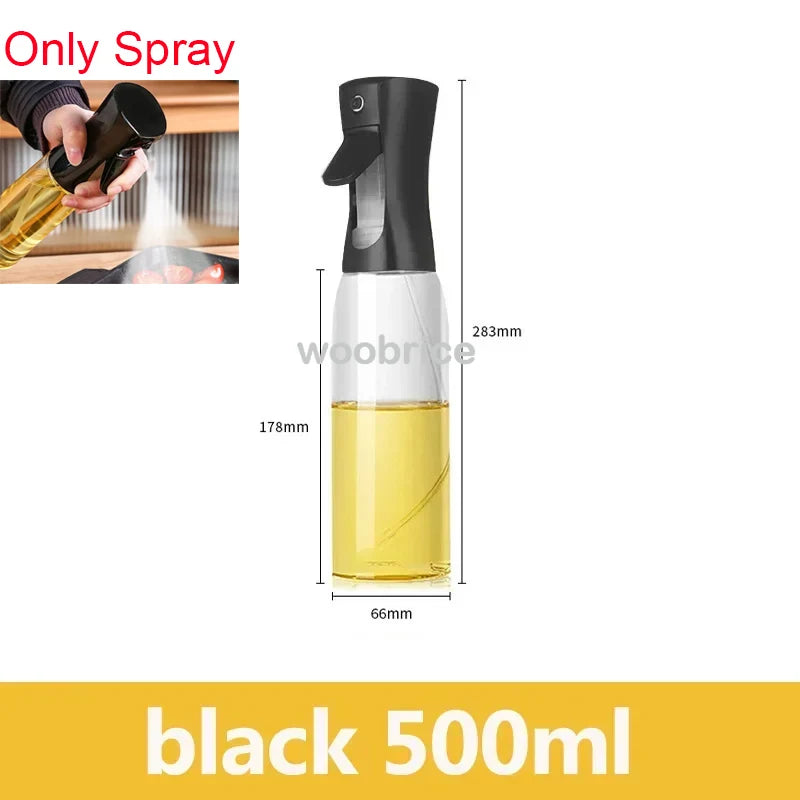 2in1 Kitchen Spray Oil Dispenser Oil Sprayer Polisher Or Only Brush Spray for Air Fryer Salad Grilling Roasting Cooking Kitchen Beauty World Shop