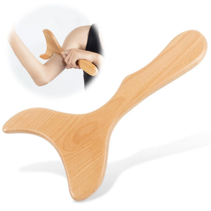 Wooden Massage Roller Tool Set, Lymphatic Drainage Massager Maderoterapia Kit, Manual Massage Tool for Body Massage Gua Sha Set Beauty World Shop
