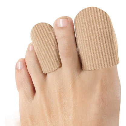 Fabric Toe Separator Finger Protector Applicator Corn Callus Remover Bunion Corrector Pedicure Tools Pain Relief Tube Foot Care Beauty Trend Shop