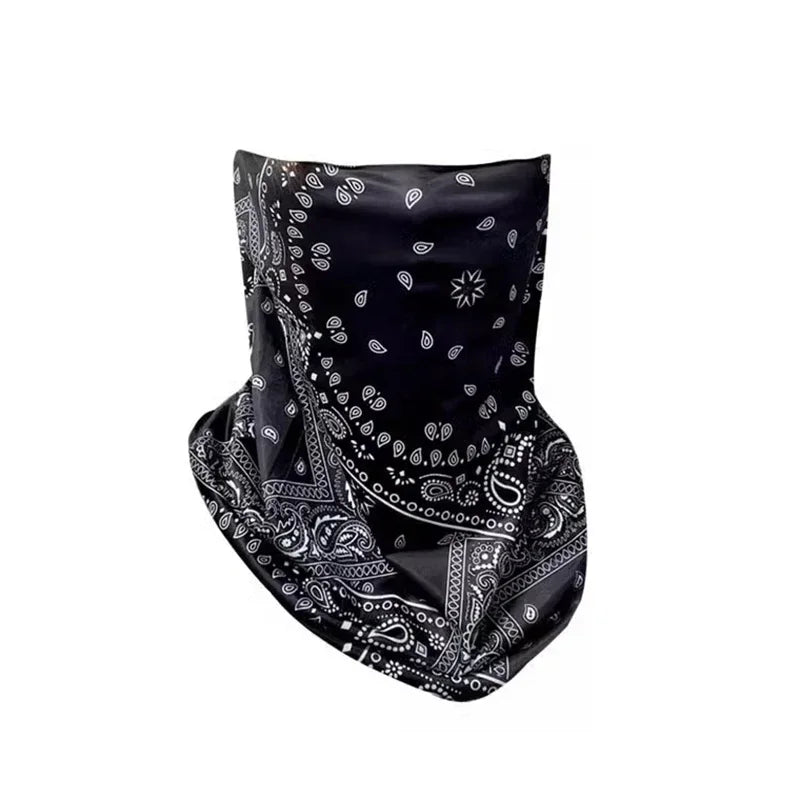 Moda punk protetor solar máscara para homens mulheres verão rosto pescoço proteção uv lenço de orelha hip hop esportes Beauty Trend Shop