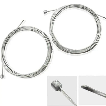 10/5/3/1PC 2M MTB Bicycle Brake Line Bicycle Speed Line Fixed Gear Shifter Gear Brake Cable Set Core Inner Wire MTB Road Bike Beauty World Shop