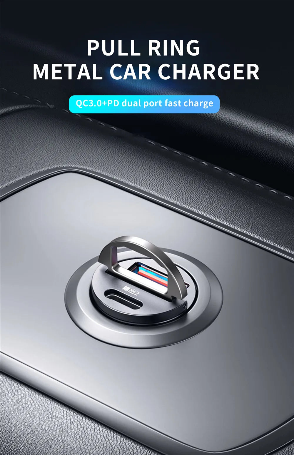 100W/200W QC3.0 PD Mini Car Charger 12-24V Lighter Fast Charging Car USB Type C Charger for Xiaomi Samsung Huawei iPhone Power Beauty World Shop