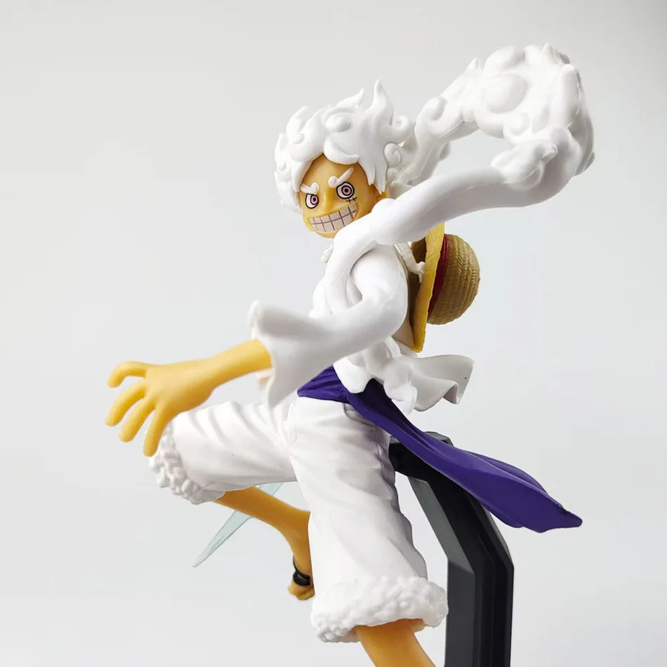 Anime ONE PIECE Figure Toy 18cm Nika Monkey D Luffy Action Figures Dolls Pvc Model Collectible Statue Toy Christmas Gift Beauty World Shop