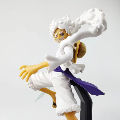 Anime ONE PIECE Figure Toy 18cm Nika Monkey D Luffy Action Figures Dolls Pvc Model Collectible Statue Toy Christmas Gift Beauty World Shop