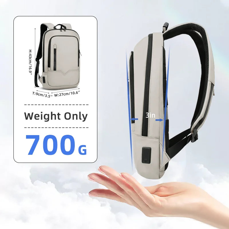 Heroic Knight Men's Daily Laptop Backpack Lightweight Minimalist Commute Office Daypack Women Waterproof Business Trip Schoolbag Beauty World Shop