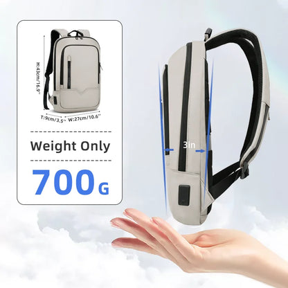Heroic Knight Men's Daily Laptop Backpack Lightweight Minimalist Commute Office Daypack Women Waterproof Business Trip Schoolbag Beauty World Shop