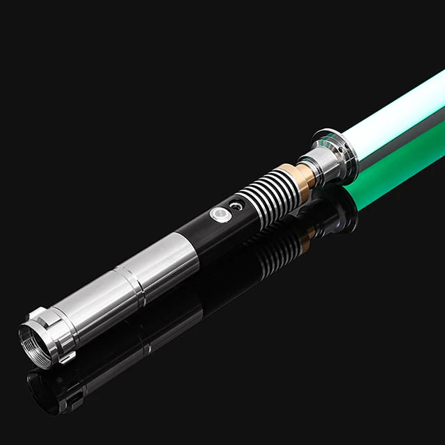 Luke RGB 16 Color Variable Metal Handle Lightsaber With Hitting Sound Effect FX Duel Lightsaber Metal Aluminum Handle Lightsaber Beauty World Shop