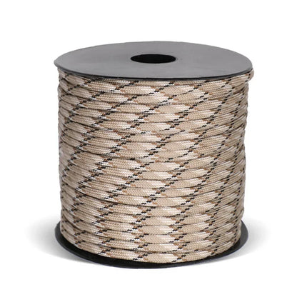 50m 650 Military Paracord 9 Strand 4mm Tactical Parachute Cord Camping Accessories DIY Weaving Rope Outdoor Survival Equipment Beauty World Shop