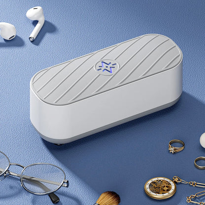 Ultrasonic Cleaning Machine USB Rechargeable Mode or Battery Mode High Frequency Vibration Wash Cleaner Jewelry Glasses  Cleaner Beauty World Shop