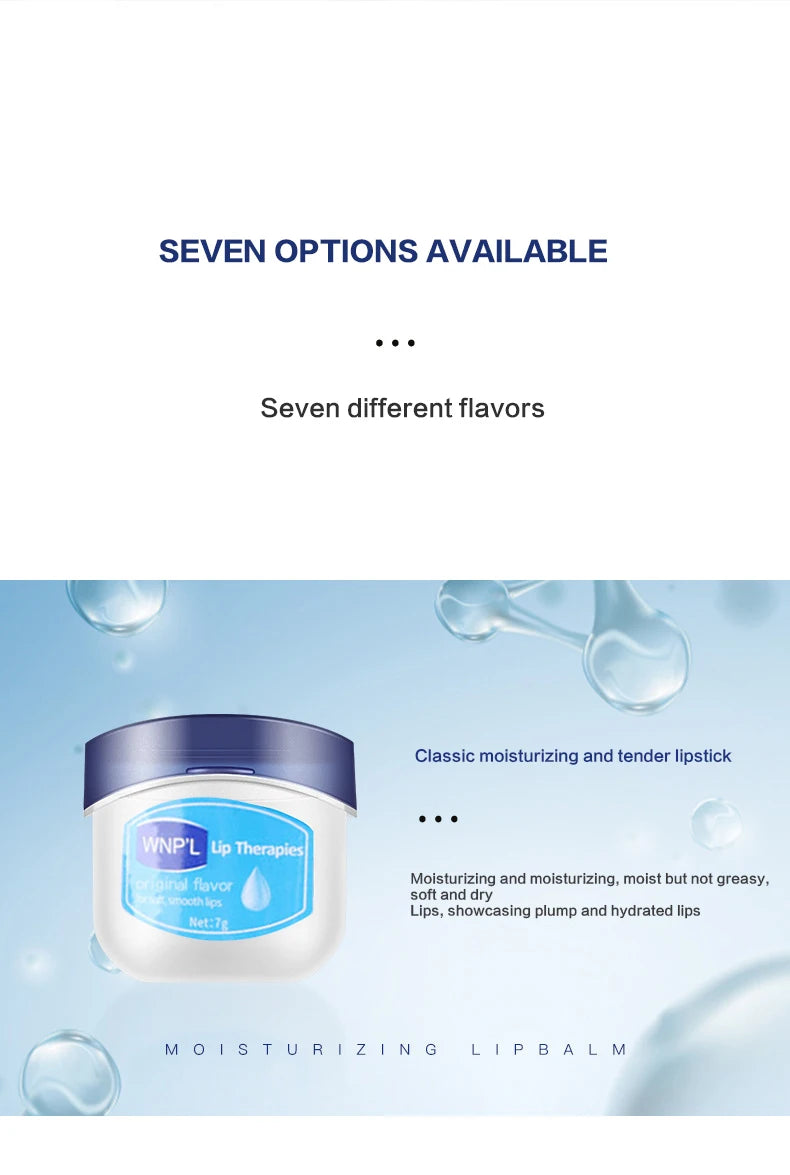 4/6/8pcs Moisturizing Lip Balm Set Whitening Moisturizing Base Natural Plant Base Moisturizing Crack Lip Care Jelly Moisturizer Beauty World Shop