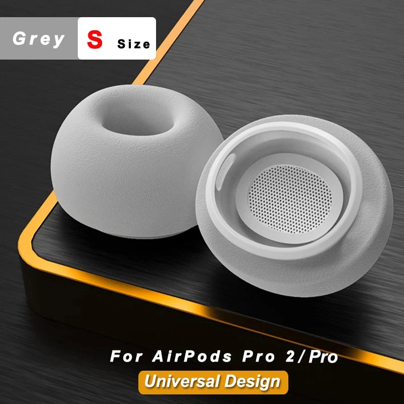 For Apple AirPods Pro 2 Ear Tips Memory Foam Tips Anti Slip Earbuds Ear Cushion Replacement Earphone Ear pads Small Medium Large