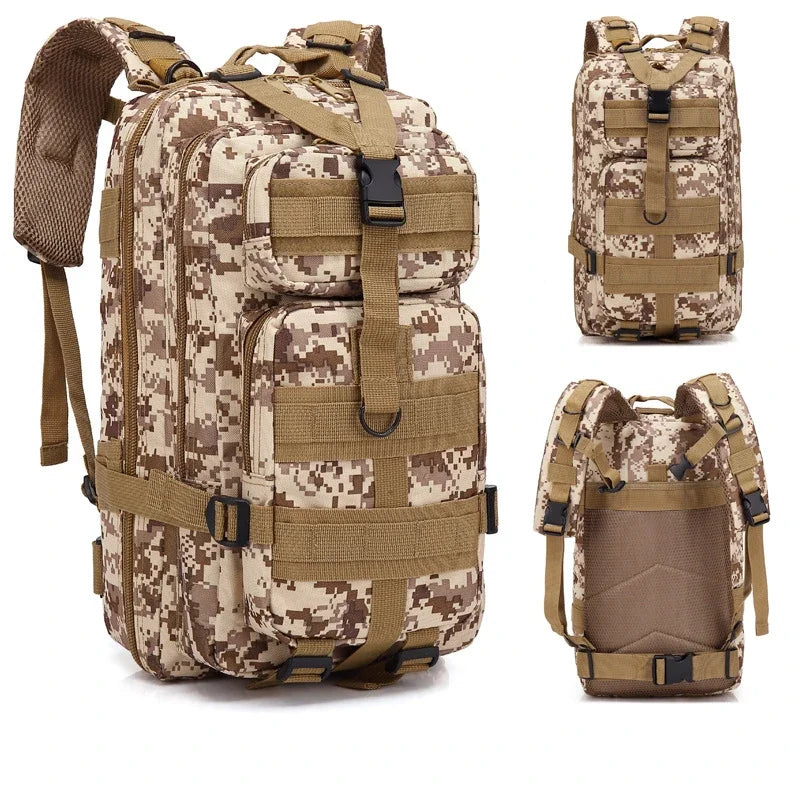 Fishing Tactical Backpack Outdoo Travel Fishing Camouflage Bag  Climbing Hunting Backpack Fishing Hiking Nylon 3P Pack Backpack Beauty World Shop
