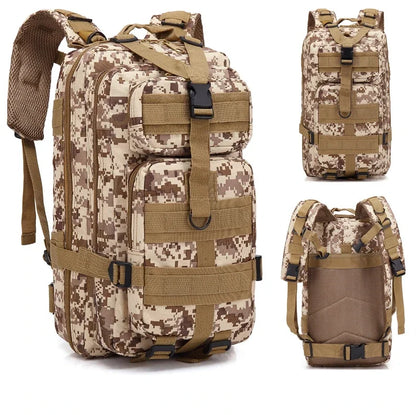 Fishing Tactical Backpack Outdoo Travel Fishing Camouflage Bag  Climbing Hunting Backpack Fishing Hiking Nylon 3P Pack Backpack Beauty World Shop