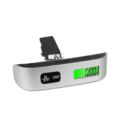 Portable Scale Digital LCD Display 110lb/50kg Electronic Luggage Hanging Suitcase Travel Weighs Baggage Bag Weight Balance Tools Beauty World Shop
