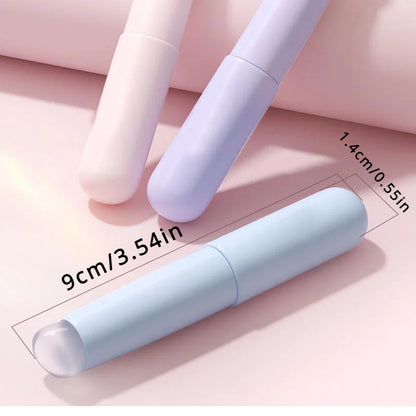Silicone Lip Brushe with ABS Plastic Handle, Portable Lipstick & Lip Balm Applicator with Cap,Perfect Blending & Smudge Cover Beauty World Shop