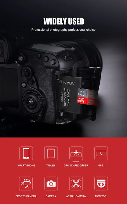 Original Sandisk Memory Card 256GB 128GB 64GB 32GB TF micro sd card Class 10 UHS-1 flash card Memory Microsd for Samrtphone PC Beauty World Shop
