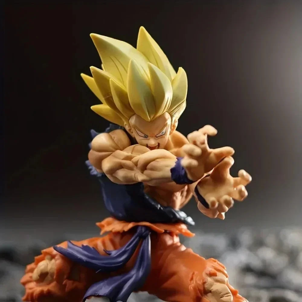 5.91in/15cm Anime Dragon Ball Z Figure Kamehameha Goku Action Figures Pvc Statue Collection Model Toys Gifts Beauty World Shop