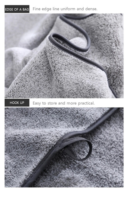 1PCS Thickened Bath Towels for The Body Microfiber Towel for Gym Sports Shower Robe for Spa Beath Home Beauty World Shop