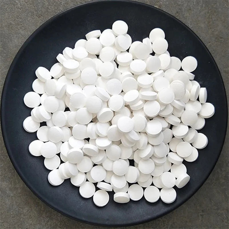 50Pcs/Bottle Swimming Pool Cleaning Tablet Chlorine Bromine Tablets Cleaner Swimming Spa Household Cleaning Supplies Beauty World Shop