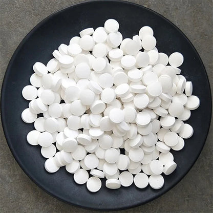 50Pcs/Bottle Swimming Pool Cleaning Tablet Chlorine Bromine Tablets Cleaner Swimming Spa Household Cleaning Supplies Beauty World Shop