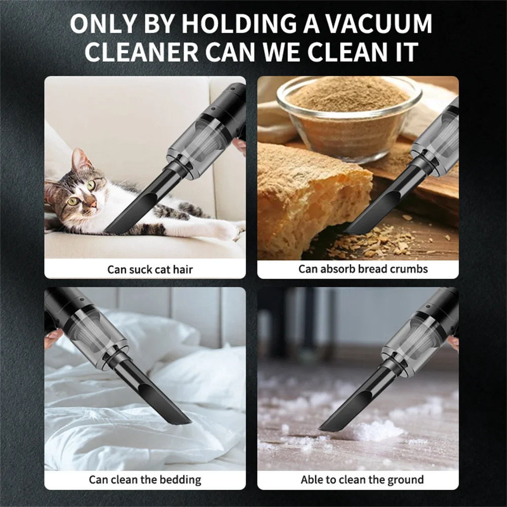 Portable Small Vacuum Cleaner For Multi Purpose Vehicles Small Household Pump Handheld Car Vacuum Cleaner Beauty World Shop