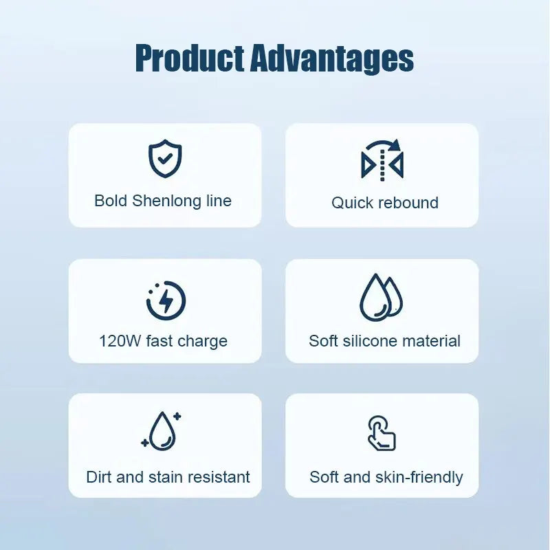 120W 6A TypeC Super Fast Charge Liquid Silicone Cable Quick Charge USB Cable For Xiaomi Huawei Samsung Pixel USB Bold Data Line Beauty World Shop
