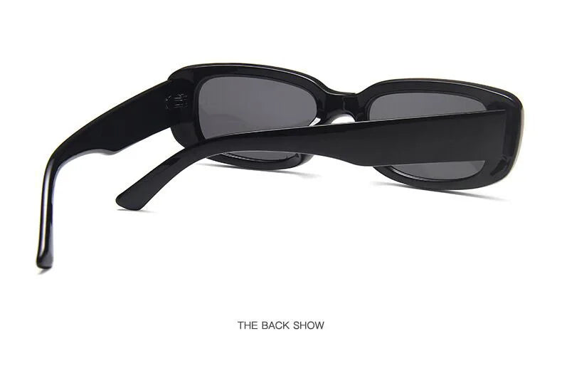 Retro Small Square Sunglasses Men and Women Trendy European and American Fashion Street Shot Sunglasses UV Proof Glasses Beauty World Shop