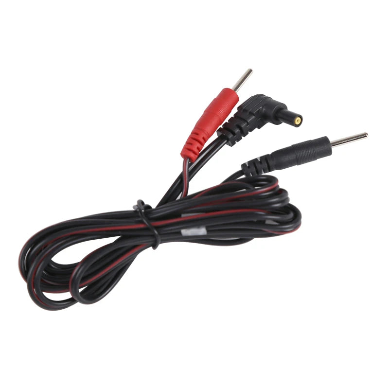 Electrode Lead Wires TENS Conductive Standard Pin for Ems Massage Electrode Pad Standard Pin  Digital Tens Machine Health Care Beauty World Shop
