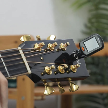 IRIN T-500 Guitar Tuner Rotatable Clip-on Tuner LCD Display for Chromatic Acoustic Guitar Bass Ukulele Guitar Parts & Accessory Beauty World Shop