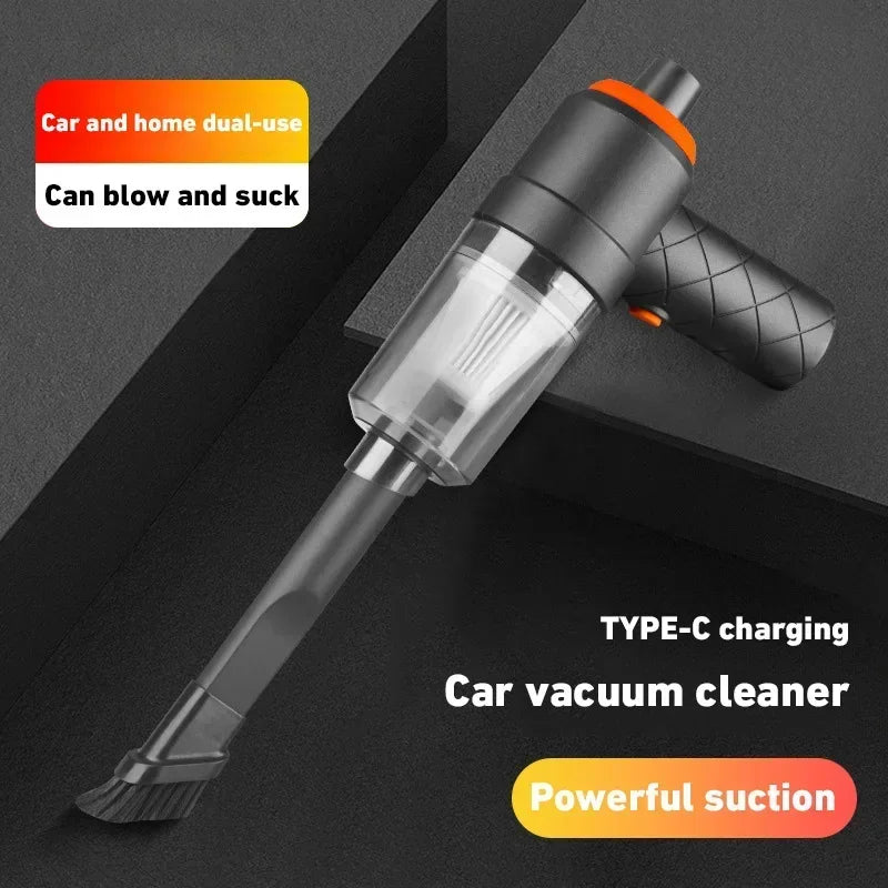 2990000PA Wireless Car Vacuum Cleaner Wet Dry 120W Cordless Handheld Auto Vacuum High Power Cleaner For Home Office 2026 New Beauty World Shop