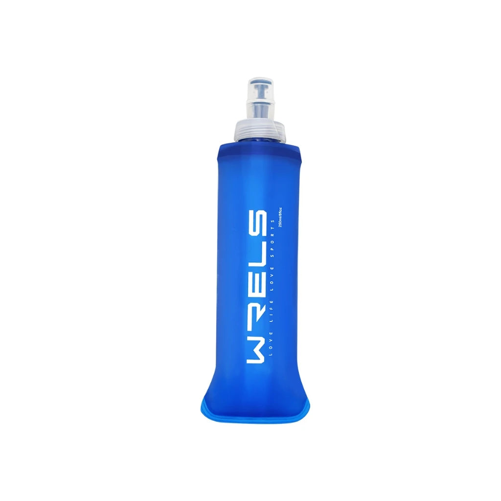WRELS Folding Water Bottle TPU BPA-Free Collapsible Soft Flask Outdoor Sport Hiking Camping Running Portable Soft Water Bottle Beauty World Shop
