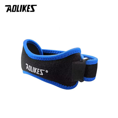 AOLIKES 1PCS Knee Braces for Knee Pain,Patella Knee Support Strap,Adjustable Patellar Tendon Stabilizer Band for Basketball Beauty World Shop