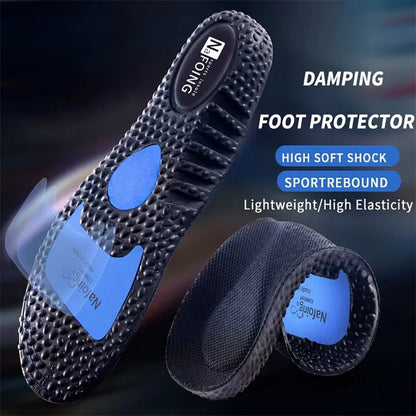 Soft-soled Sports Insoles for Men Shock-absorbing and Breathable in Summer Not Tiring To Stand for A Long Time Beauty World Shop
