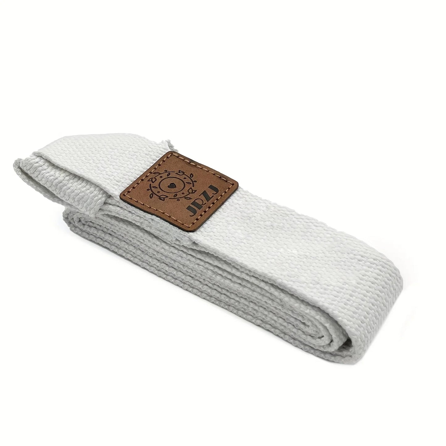 Multifunctional Yoga Mat Leather Label Strap - Yoga and Pilates Stretch Strap, Perfect for Fitness and Training Beauty World Shop