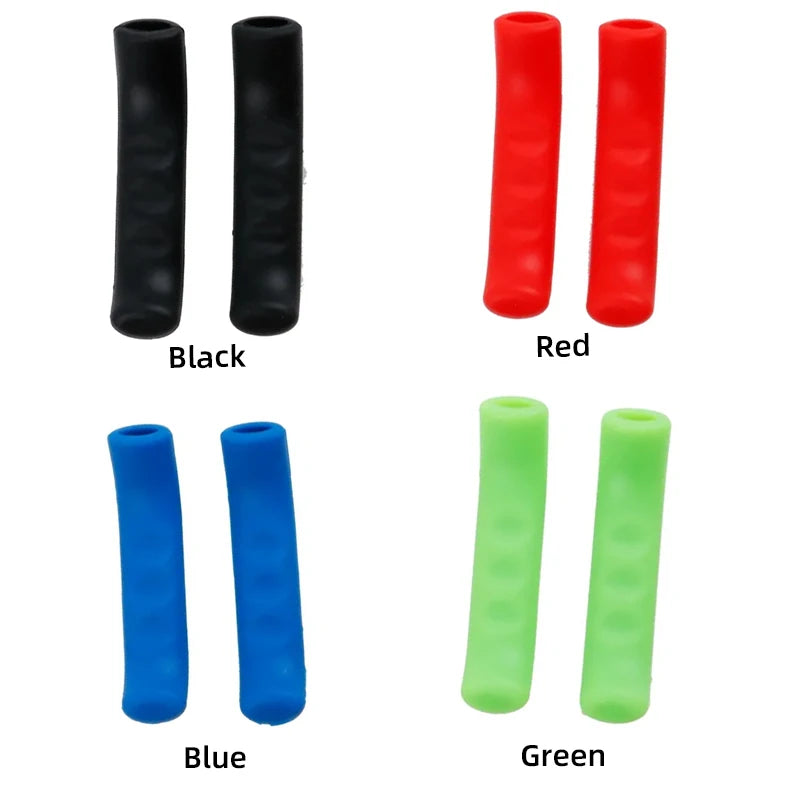 MEROCA 1Pair Bike Brake Lever Protective Silicone Bicycle Lever Grips Bicycle Brake Handle Cover Bicycle Accessories Beauty World Shop