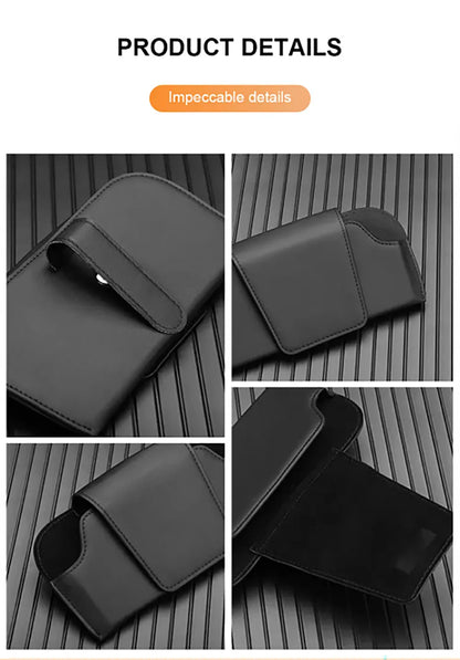 Car Glasses Case Auto Sun Visor Premium Suede Glasses Holder Wear-Resistant Sunglasses Protective Box Universal Cars Accessories Beauty World Shop