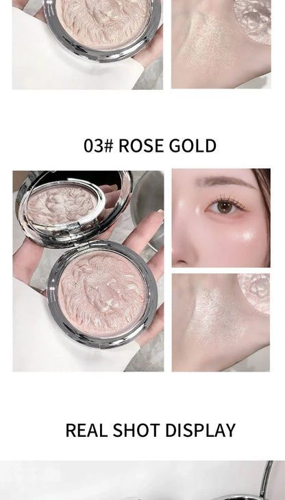 Lion Series high-gloss powder, clear and glittering, fine pearlescent luster, high-end atmosphere, high-gloss paste Beauty Trend Shop