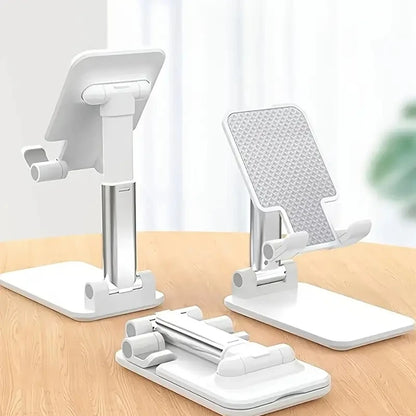Desk Mobile Phone Holder Stand For IPhone IPad Xiaomi Adjustable Desktop Tablet Holder Universal Table Cell Phone Stand Beauty World Shop