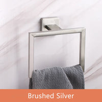 C-Silver Towel Ring